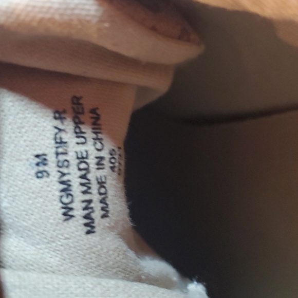 Guess High Top Sneakers, Women's Shoes, Wedge Sneaker, Brown High Top Shoe, Tan - Picture 9 of 10